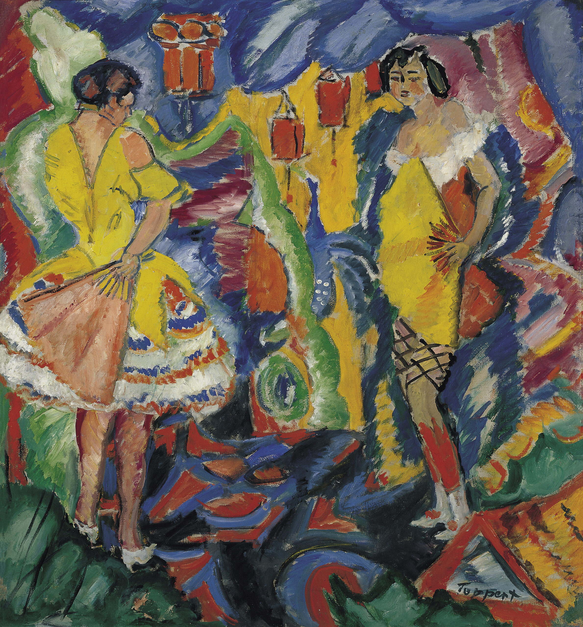 Varieté (1911) - Georg Tappert Tablo