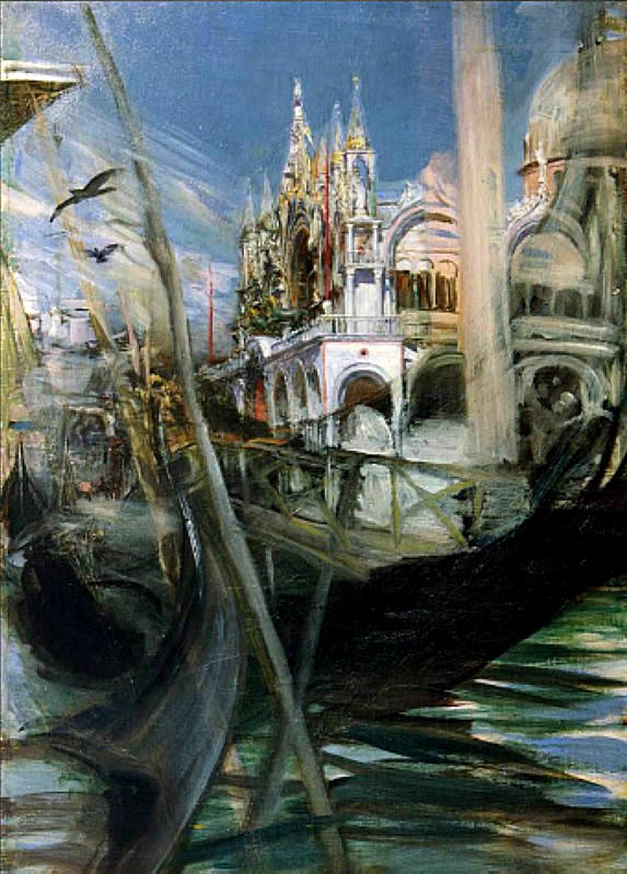 Venice (1907) - Giovanni Boldini Tablo