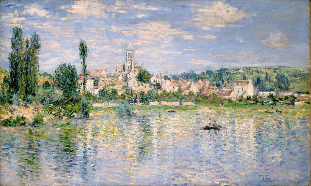 Vetheuil in Summer (1880) - Claude Monet Tablo