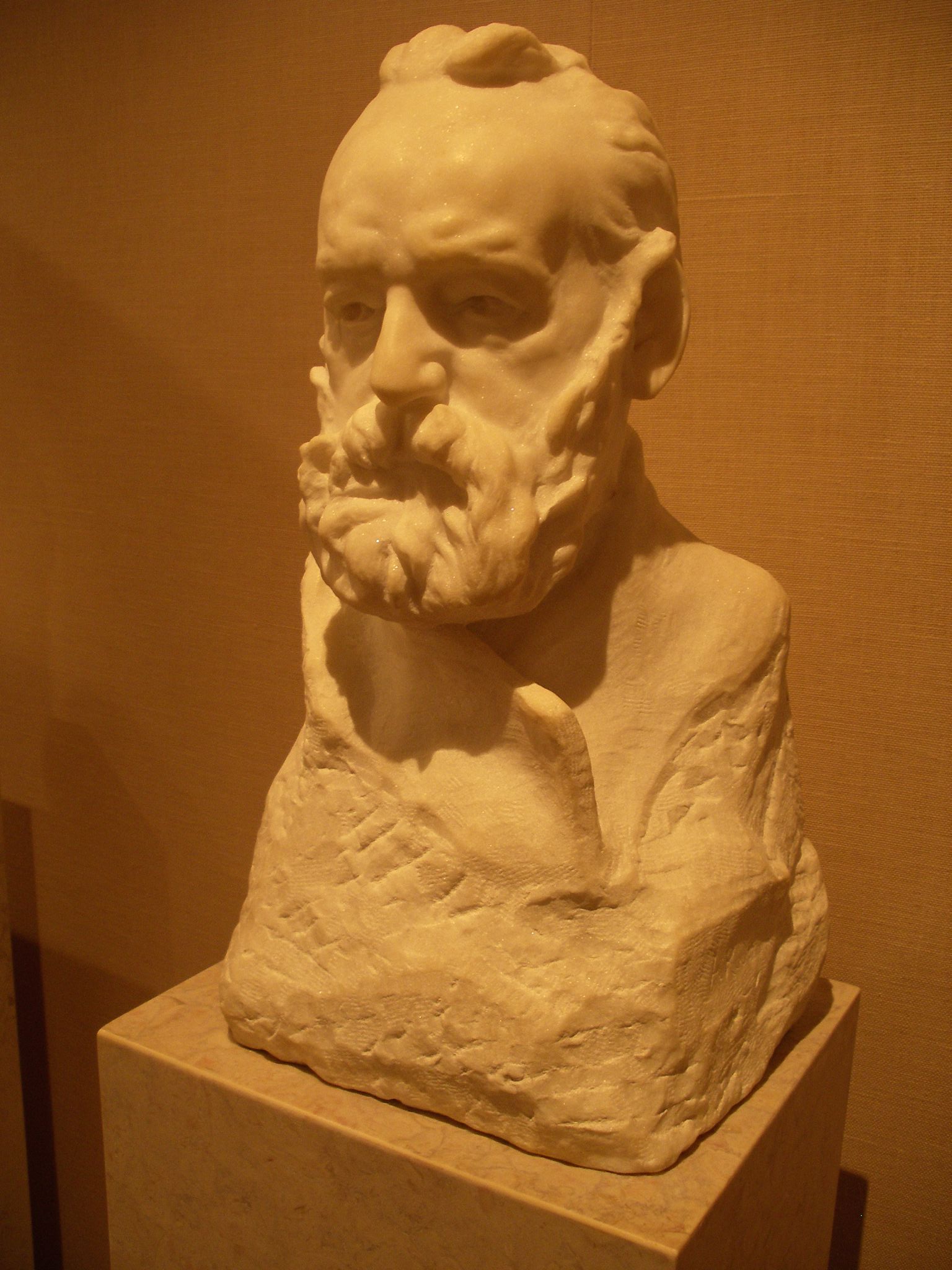 Victor Hugo (1886) - Auguste Rodin Tablo
