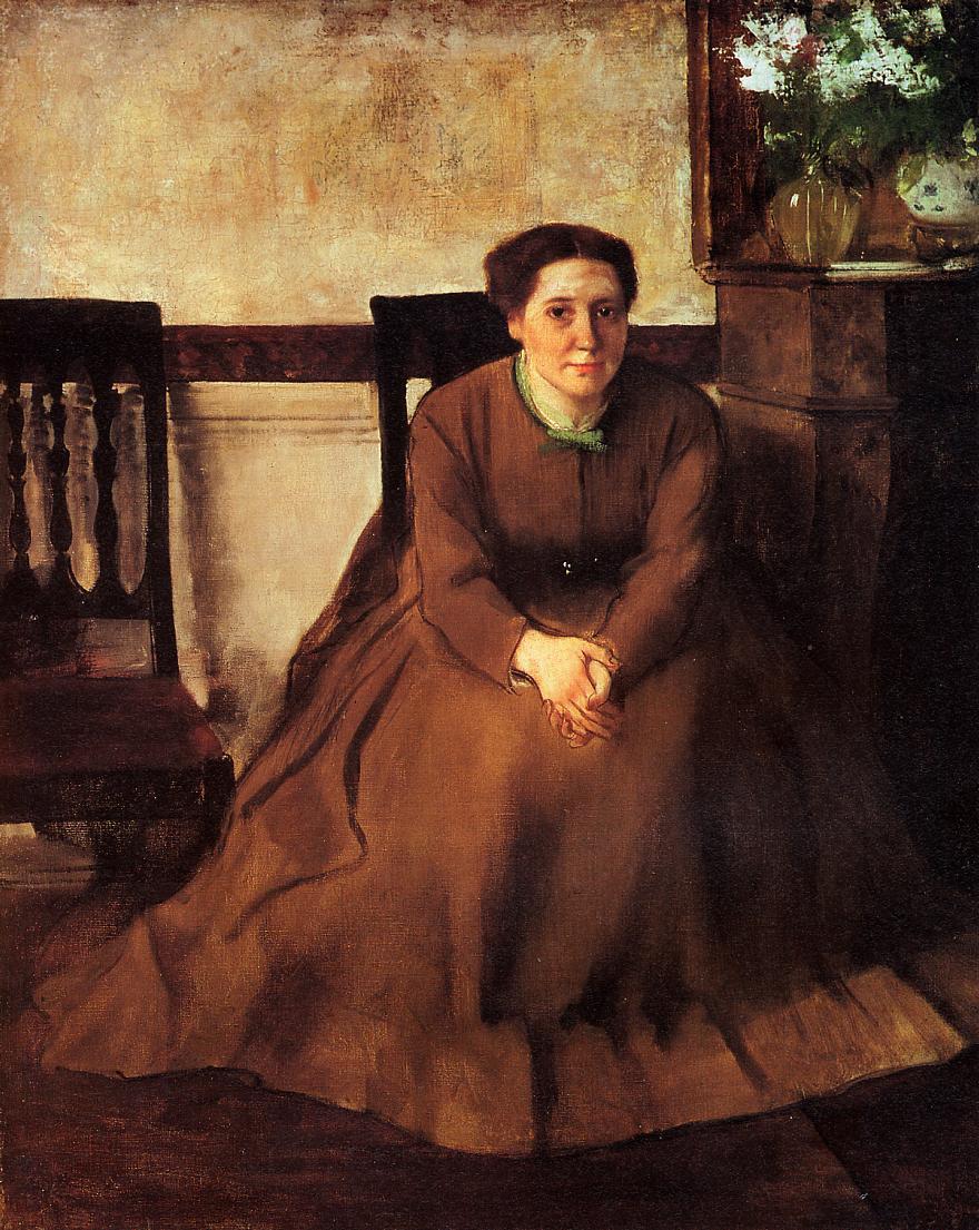 Victoria Duborg (1866) - Edgar Degas Tablo
