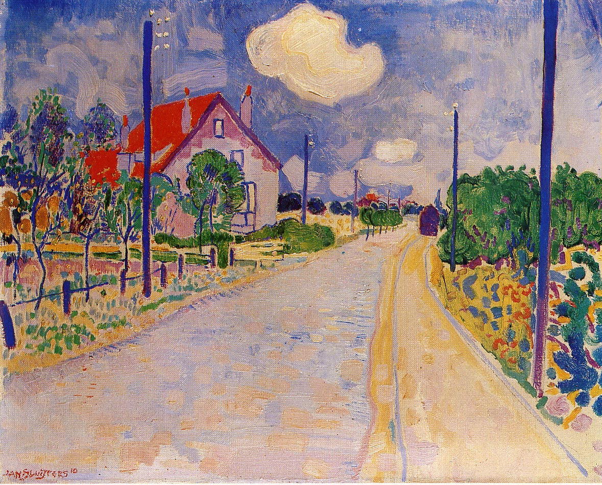 View on road - Jan Sluyters Tablo