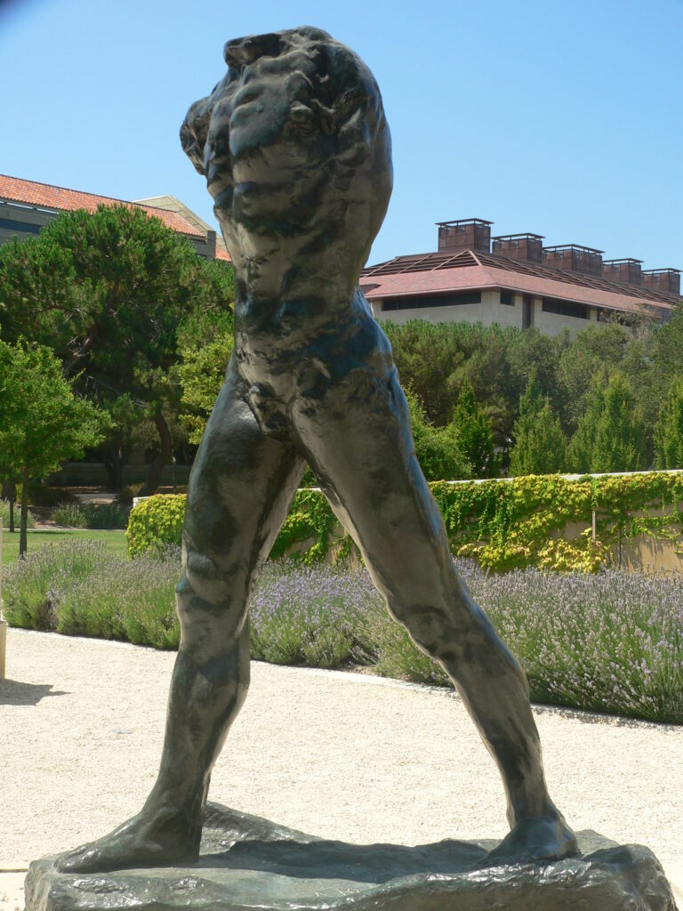 Walking Man (1899) - Auguste Rodin Tablo
