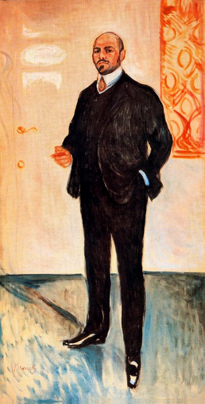 Walter Rathenau (1907) - Edvard Munch Tablo