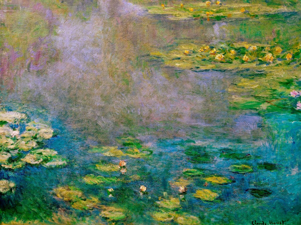Water Lilies (1906) - Claude Monet Tablo