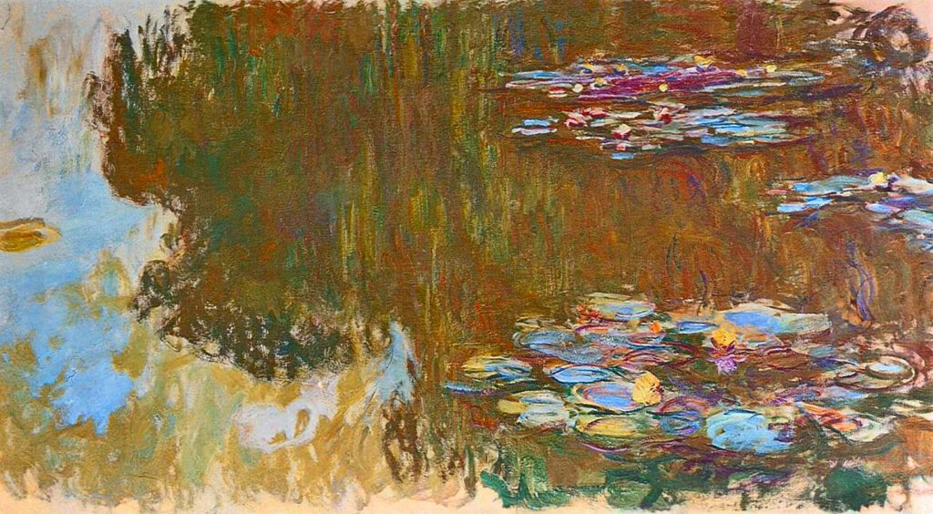 Water Lilies (1917) - Claude Monet Tablo