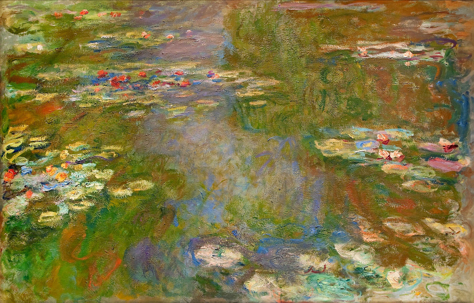 Water Lilies (1919) - Claude Monet Tablo