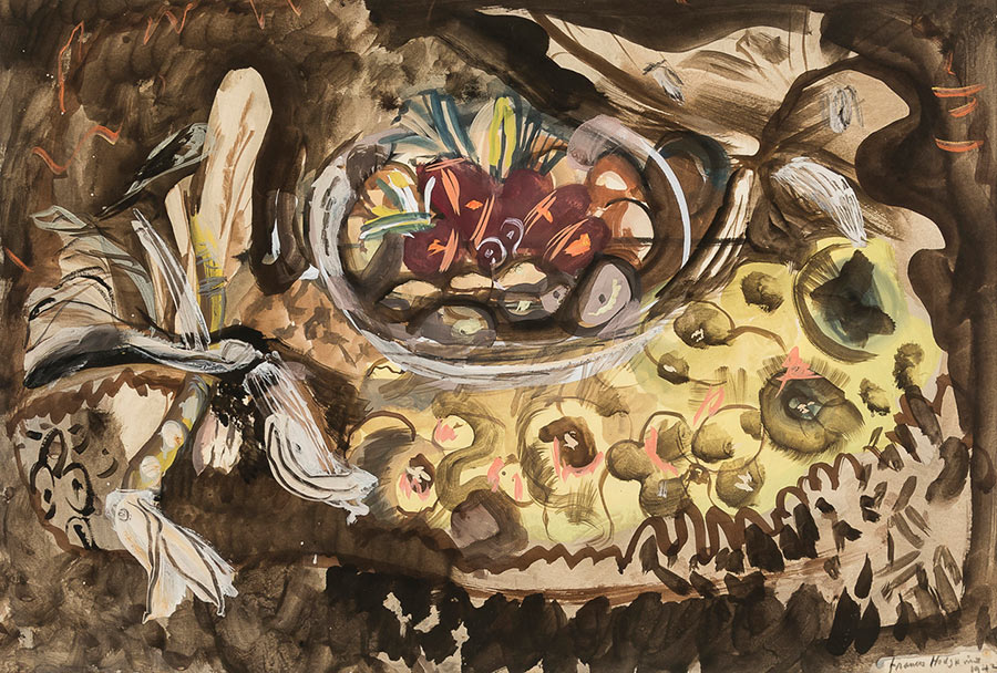 Welsh Emblem (1942) - Frances Hodgkins Tablo