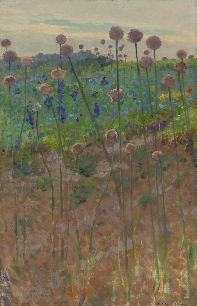 Wild Flowers (1902) - Charles Sprague Pearce Tablo