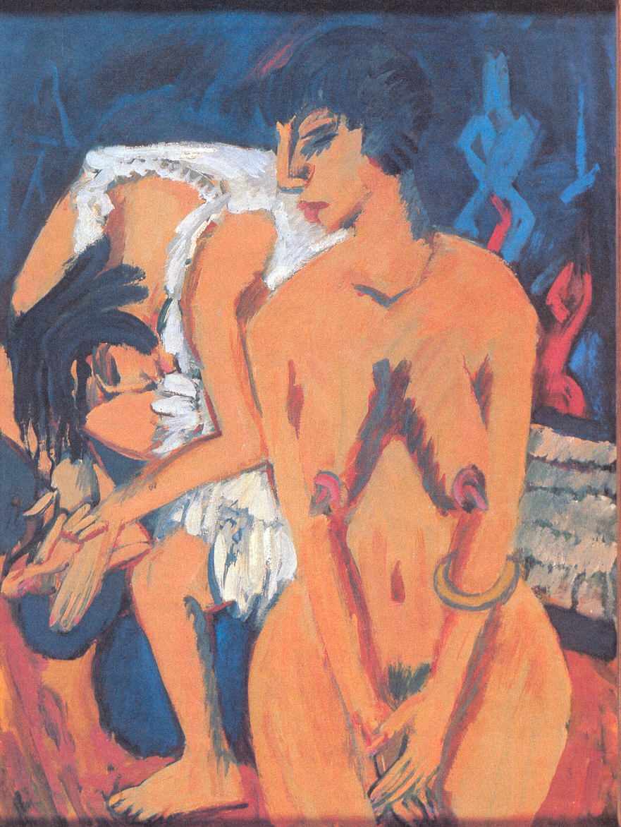 Women - Ernst Ludwig Kirchner Tablo