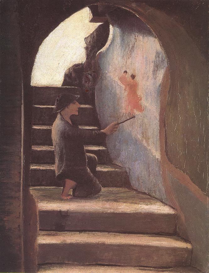 Young Painter (1898) - Tivadar Kosztka Csontváry Tablo