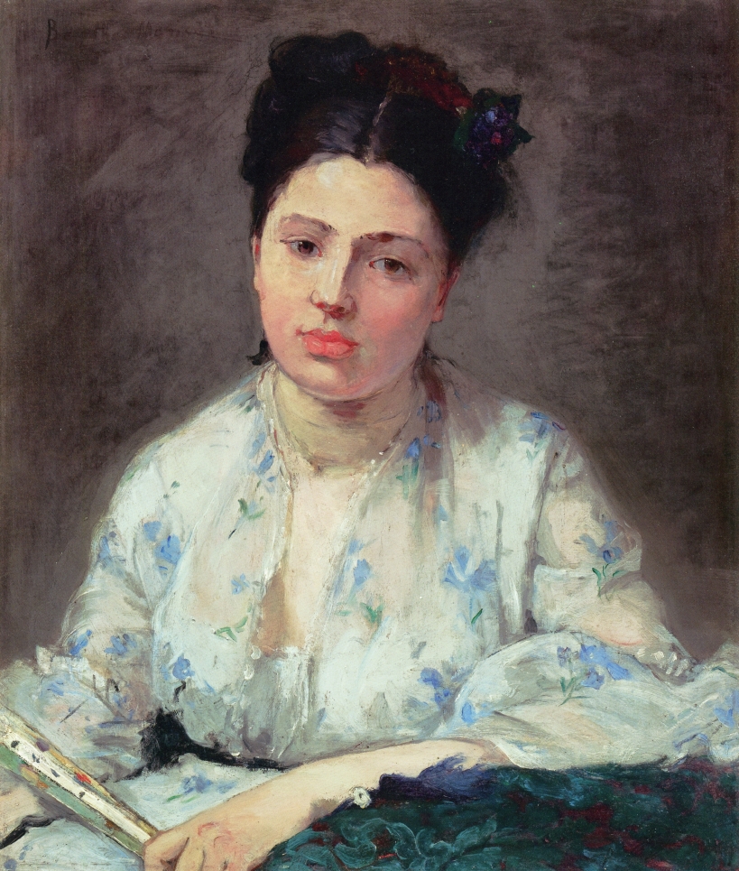 Young Woman (1871) - Berthe Morisot Tablo