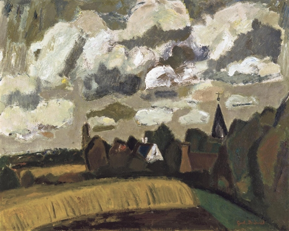 Zomer te Latem (1936) - Gustave De Smet Tablo