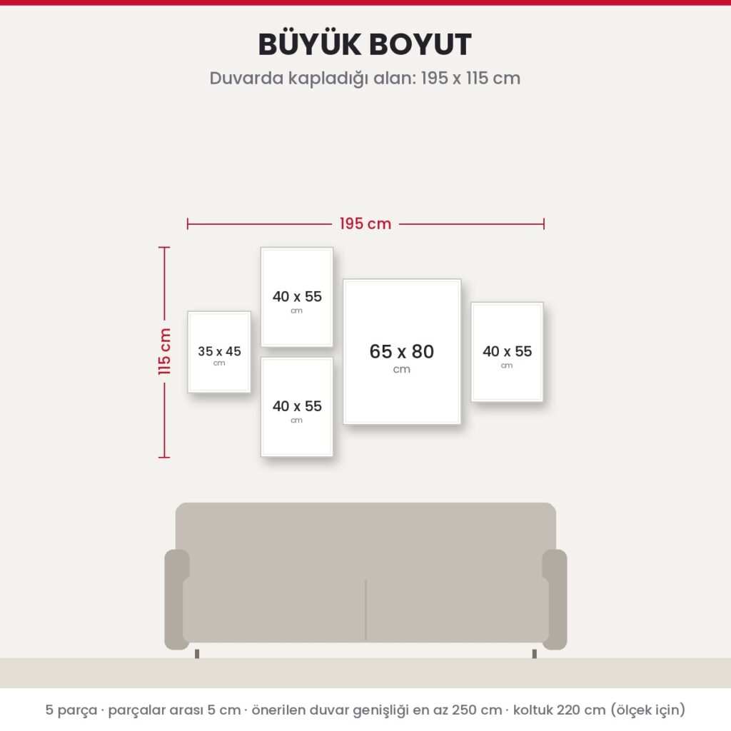 Atlar kolaj parçalı parçalı tablo seti | Dekolata