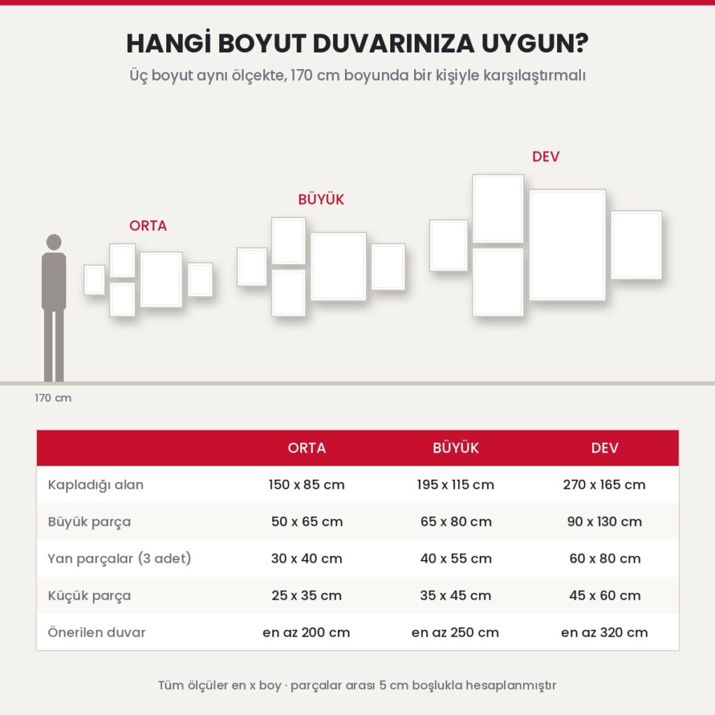 Atlar kolaj parçalı parçalı tablo seti | Dekolata