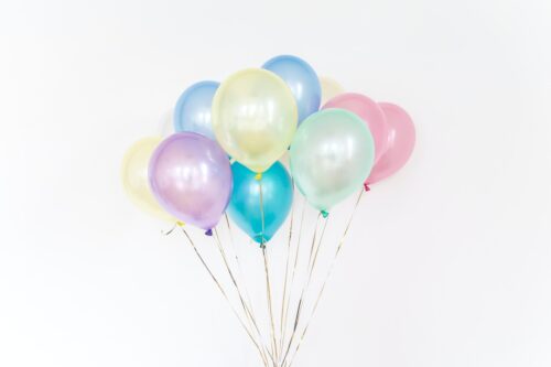 Pastel Balonlar Tablo