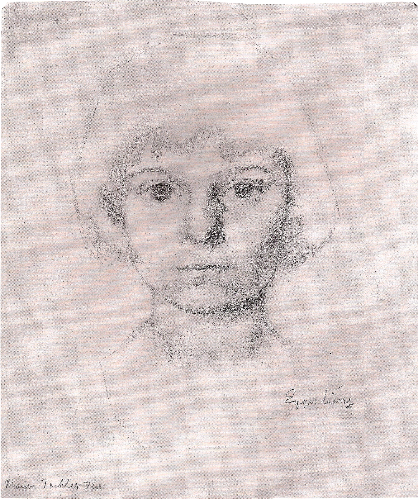 the Artists Daughter Ila (1919) - Albin Egger-Lienz Tablo