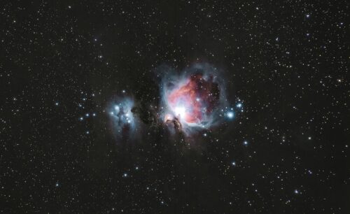 Yıldızlı Gökyüzü ve Nebula Tablo