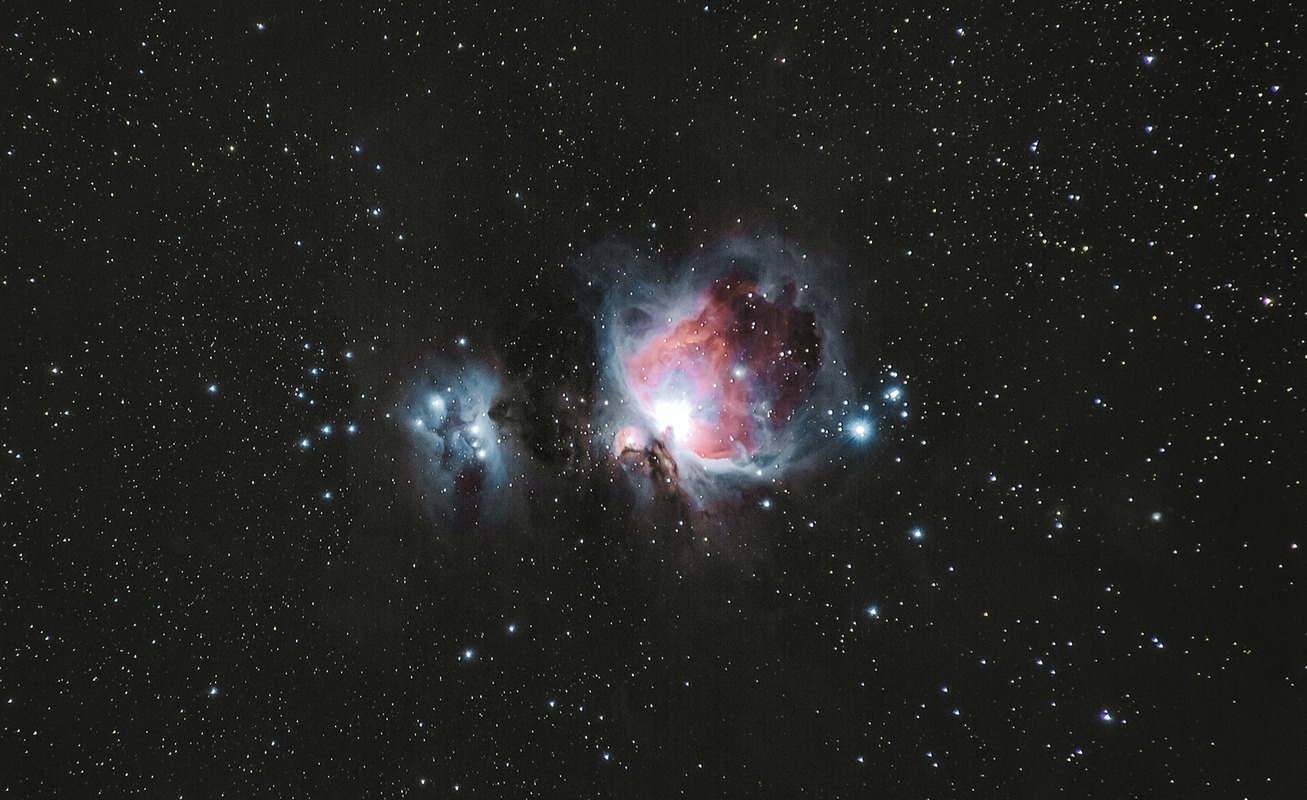 Yıldızlı Gökyüzü ve Nebula Tablo