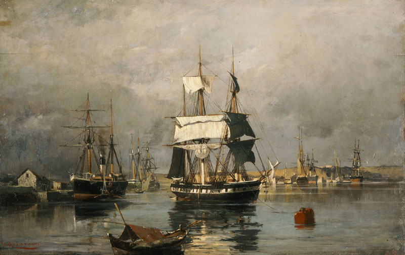 Before the storm (1885) - Konstantinos Volanakis Tablo