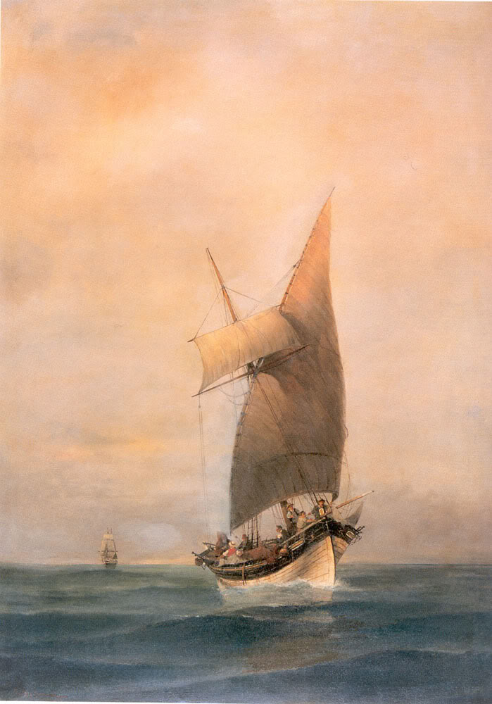 Boat - Konstantinos Volanakis Tablo