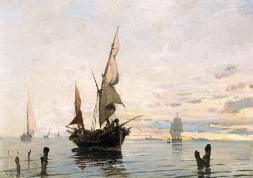 Bringing in the catch - Konstantinos Volanakis Tablo