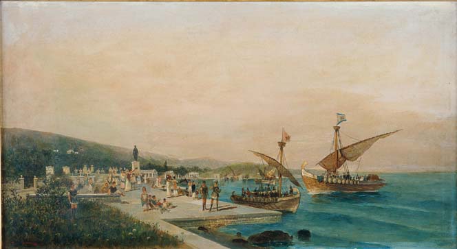 Return of the Argonauts - Konstantinos Volanakis Tablo