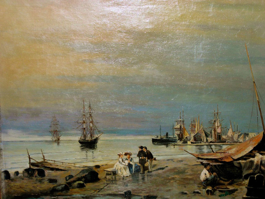 Seascape - Konstantinos Volanakis Tablo