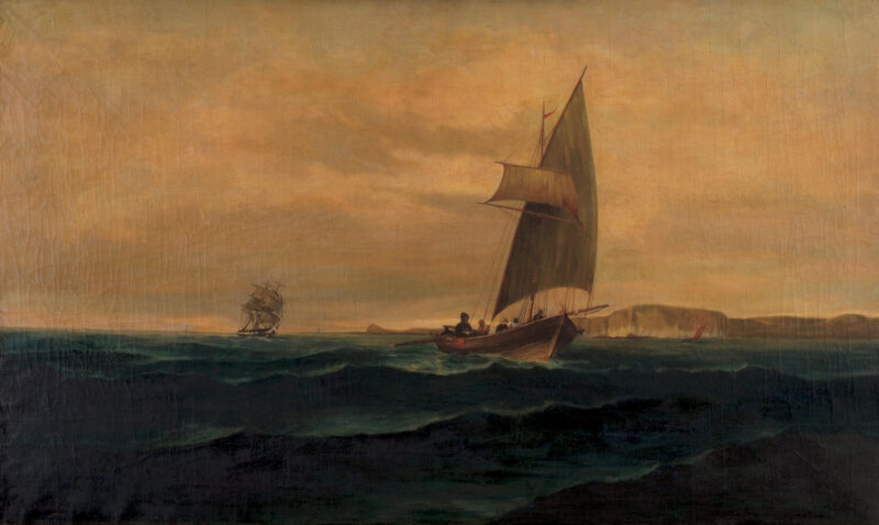 The crossing - Konstantinos Volanakis Tablo