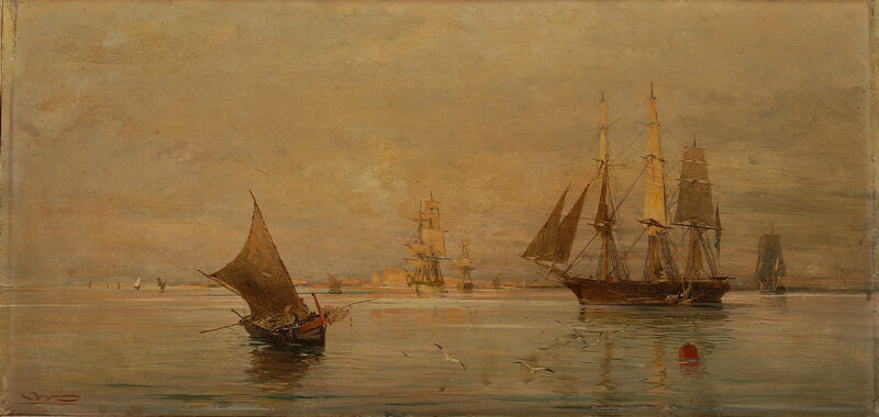 The morning catch - Konstantinos Volanakis Tablo