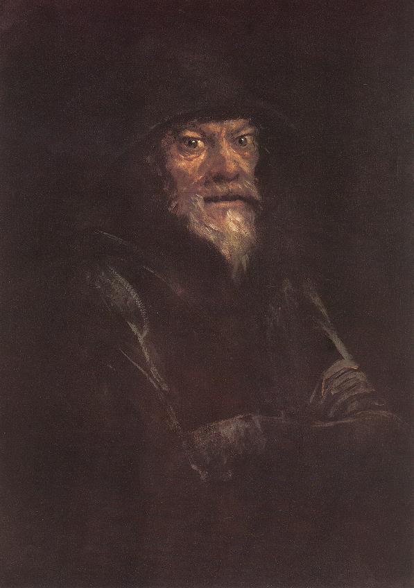 Old Man (1897) - Laszlo Mednyanszky Tablo