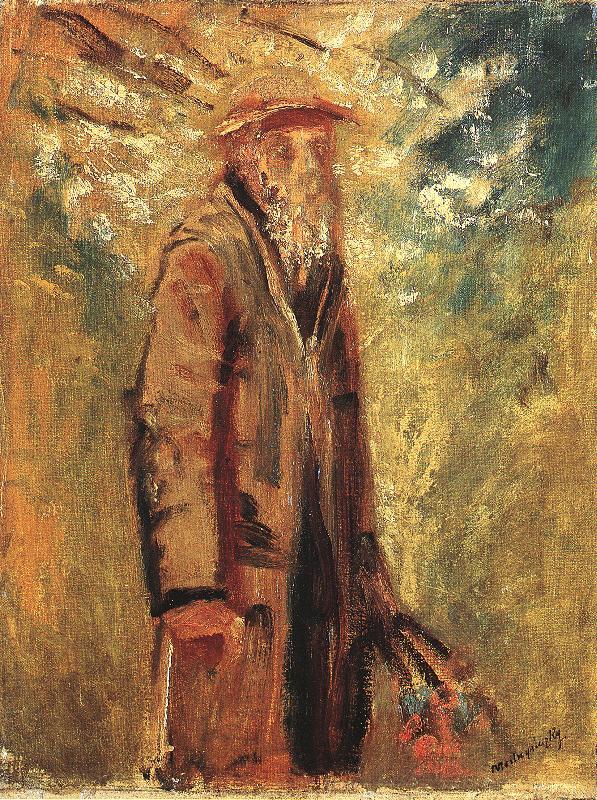 Old Man (1918) - Laszlo Mednyanszky Tablo