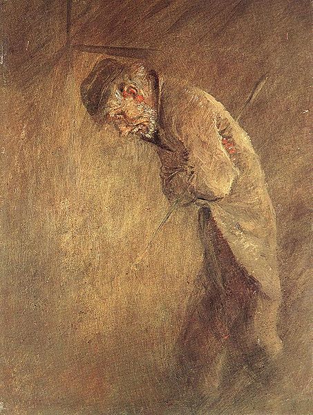 Old Tramp (1880) - Laszlo Mednyanszky Tablo