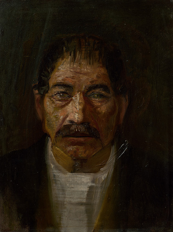 Uncle Ján (1890) - Laszlo Mednyanszky Tablo