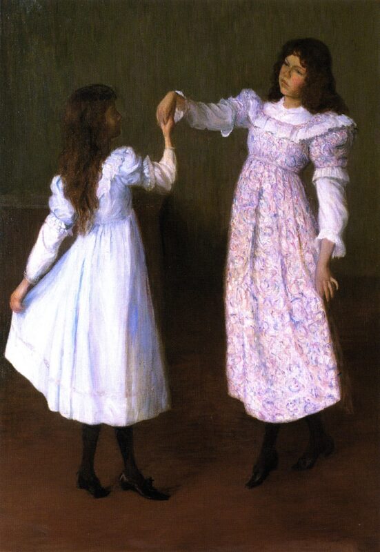 Children Dancing, II (1895) - Lilla Cabot Perry Tablo