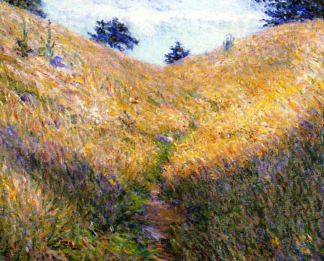 Giverny Hillside - Lilla Cabot Perry Tablo