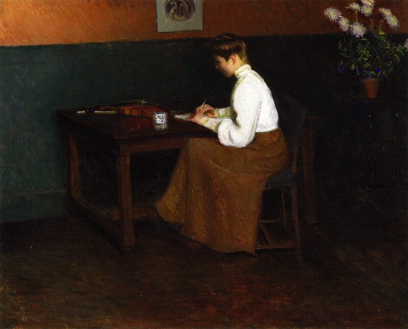 In the Studio - Lilla Cabot Perry Tablo