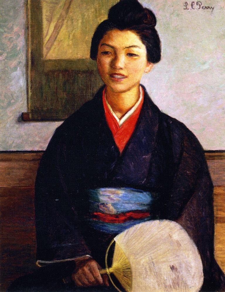 Japanese Girl (1899) - Lilla Cabot Perry Tablo