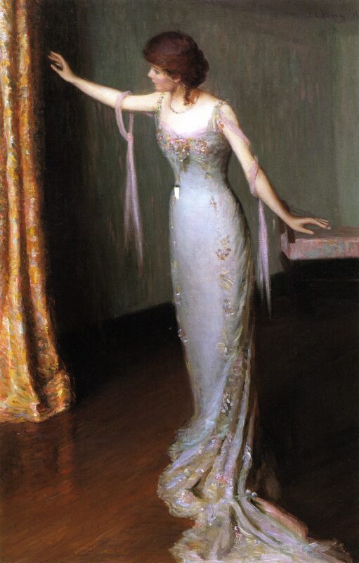 Lady in an Evening Dress (1911) - Lilla Cabot Perry Tablo