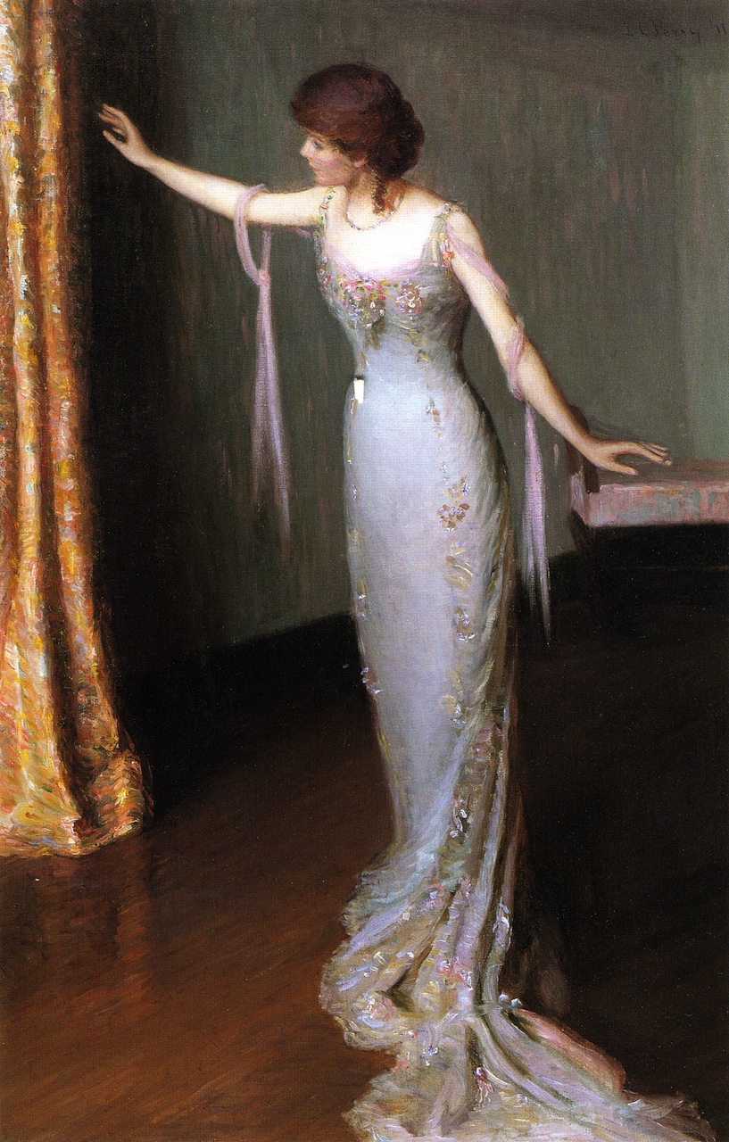 Lady in an Evening Dress (1911) - Lilla Cabot Perry Tablo
