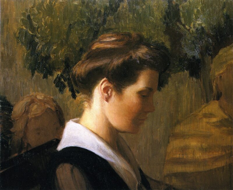 Meditation - Lilla Cabot Perry Tablo