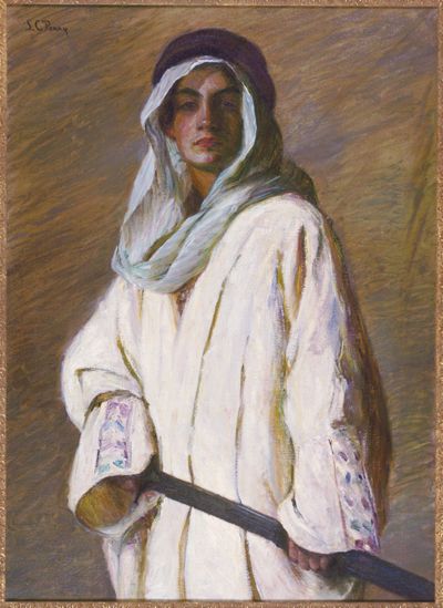 Portrait of Kahlil Gibran (1899) - Lilla Cabot Perry Tablo