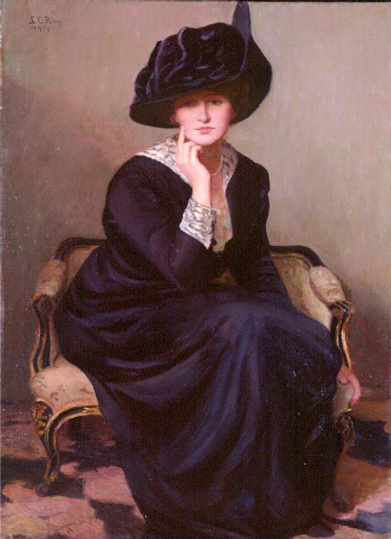 The Black Hat (1914) - Lilla Cabot Perry Tablo