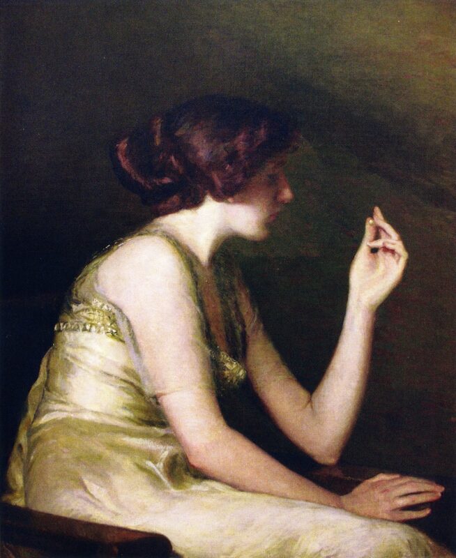 The Pearl (1913) - Lilla Cabot Perry Tablo