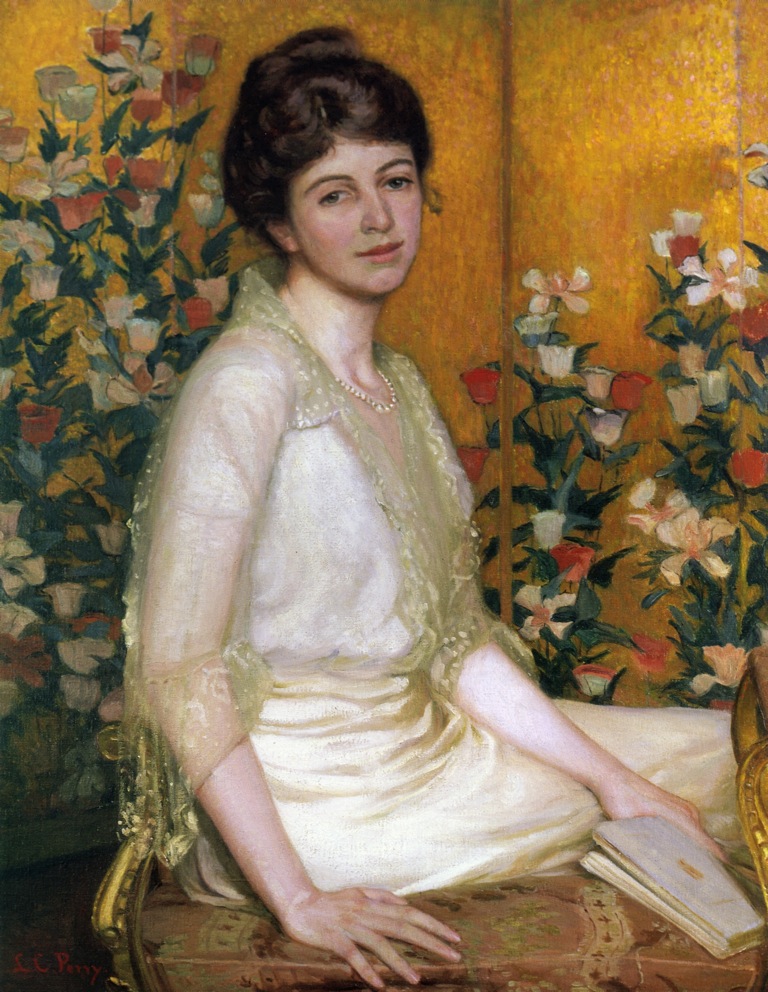 The Poppy Screen (1915) - Lilla Cabot Perry Tablo