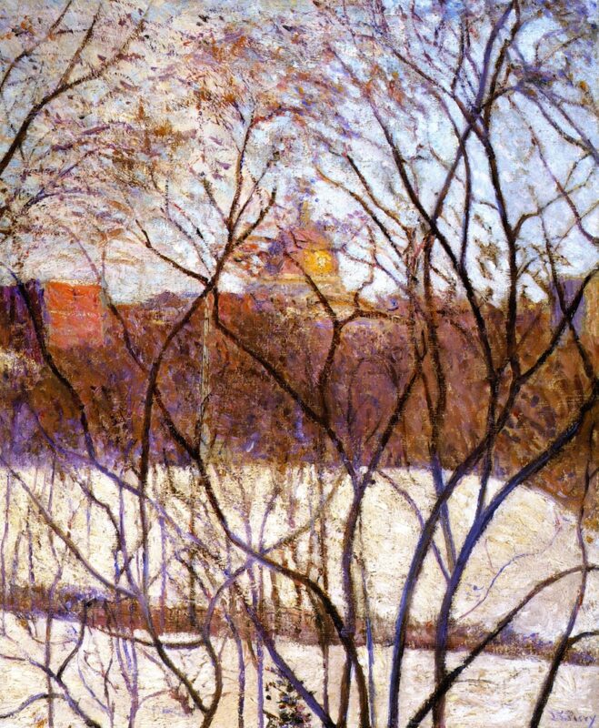The State House (1910) - Lilla Cabot Perry Tablo