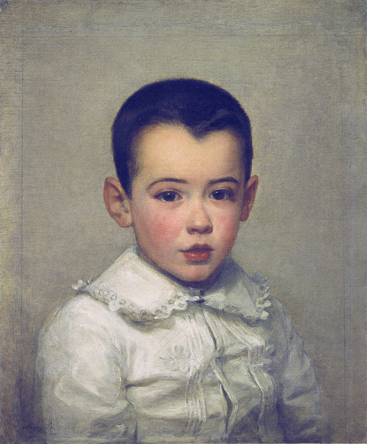 Pierre Bracquemond as child (1878) - Marie Bracquemond Tablo