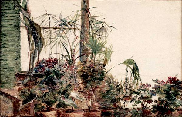 Pots De Fleurs À Sèvres (1880) - Marie Bracquemond Tablo
