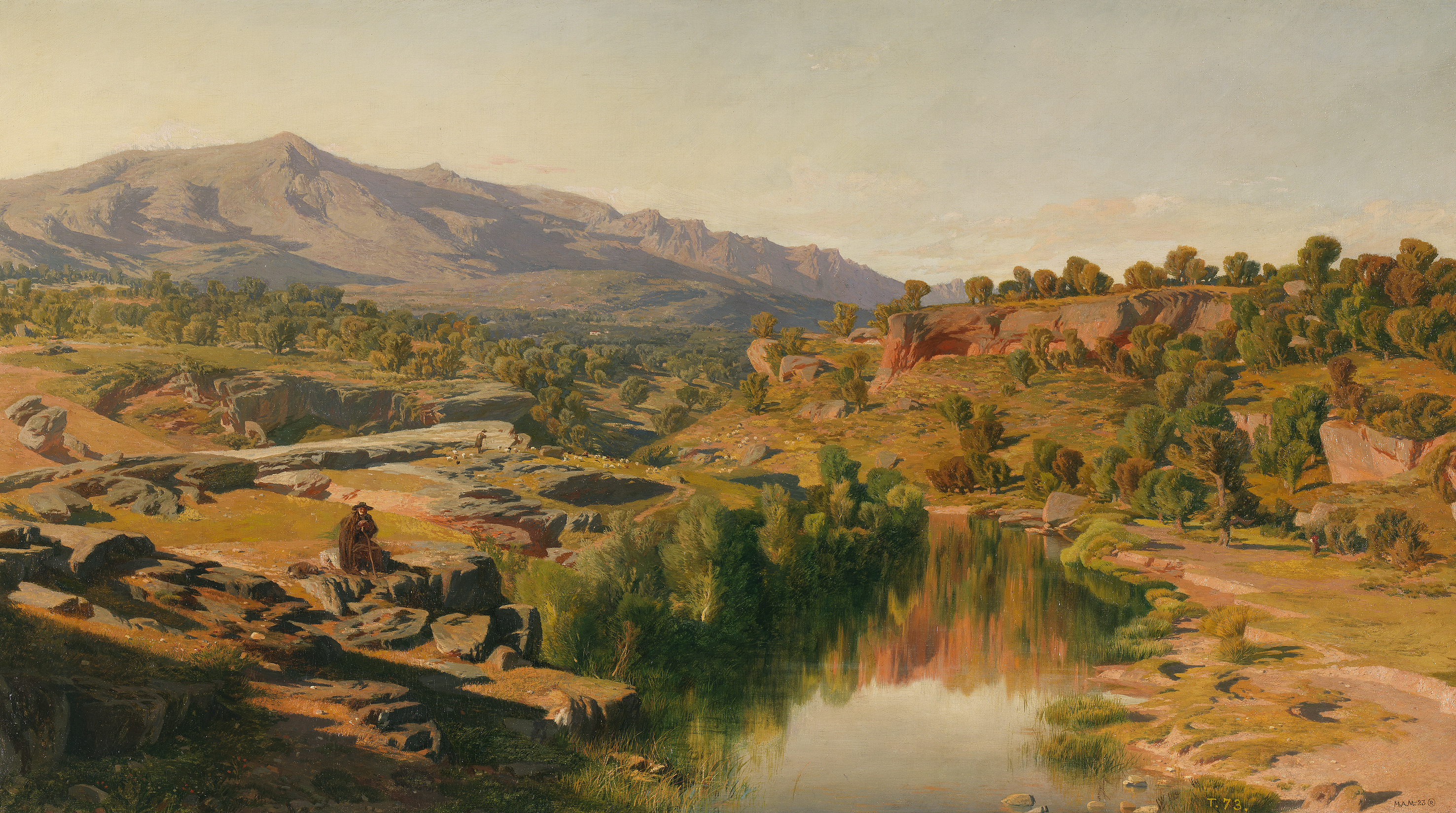 A Country, Surroundings Of Azañon - Martín Rico y Ortega Tablo