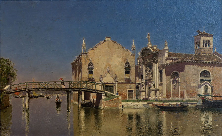 Abbazia Della Misericordia, Venice - Martín Rico y Ortega Tablo